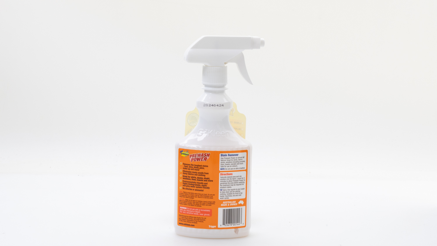 Oz Kleen Prewash Power Amazing Stain Remover