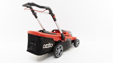 Ozito PXC 36V (2x18V) 380mm Brushless Lawnmower Kit 4.0Ah (PXBTMK-2438)