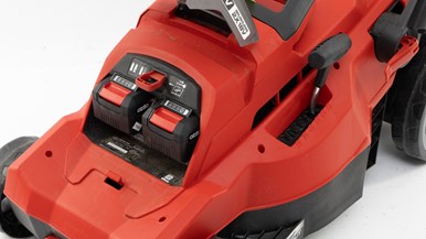 Ozito PXC 36V (2x18V) 380mm Brushless Lawnmower Kit 4.0Ah (PXBTMK-2438)