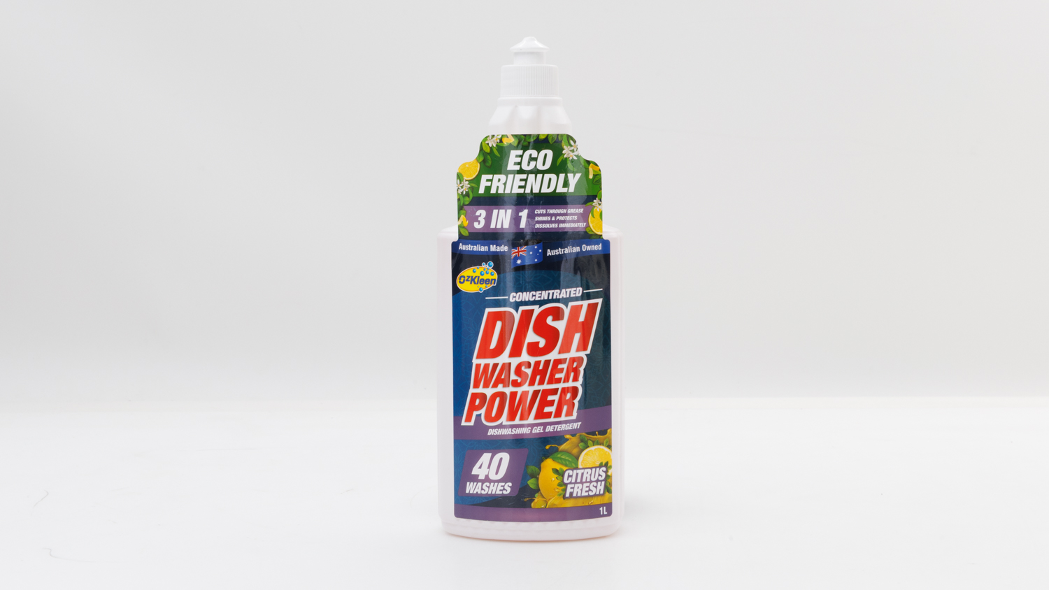 OzKleen Dishwasher Power Gel Detergent