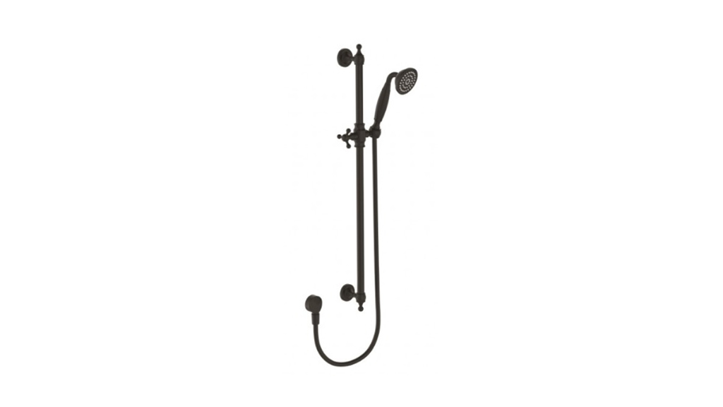 Palermo Luca Georgia Rail Shower Matte Black GE32MB