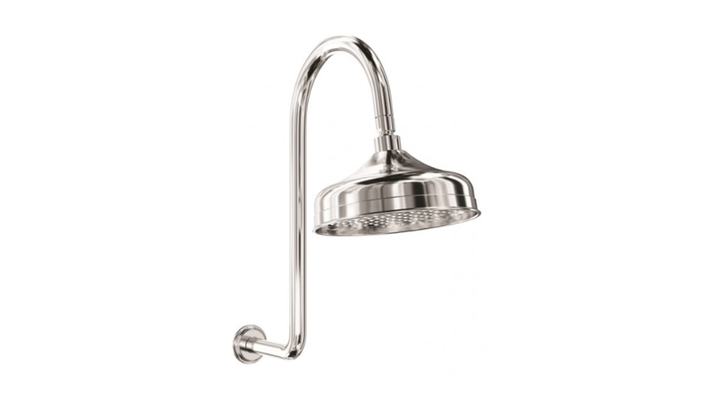 Palermo Luca Georgia Shower Head & Arm Set - Chrome GE35CH