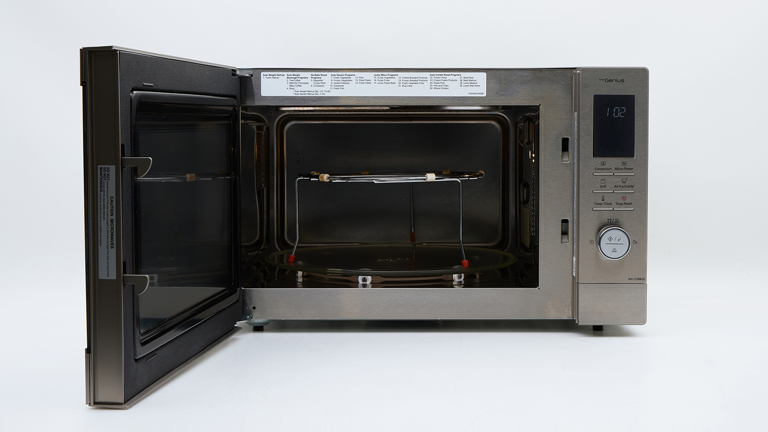 Panasonic 34L Combi Air Fry Convection. Microwave NN-CD88QS