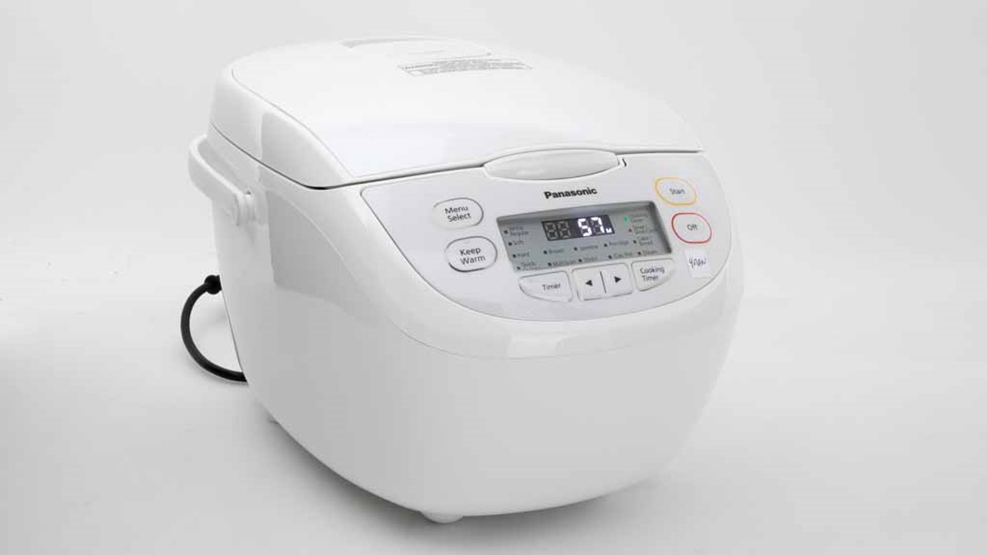 Panasonic Electronic 5.5 Cup Rice cooker/Warmer SR-CX108SST Review ...