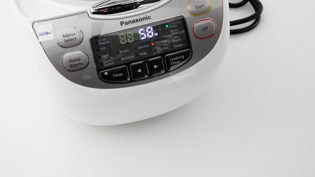Panasonic Electronic 5.5 Cup Rice cooker/Warmer SR-CX108SST Review ...