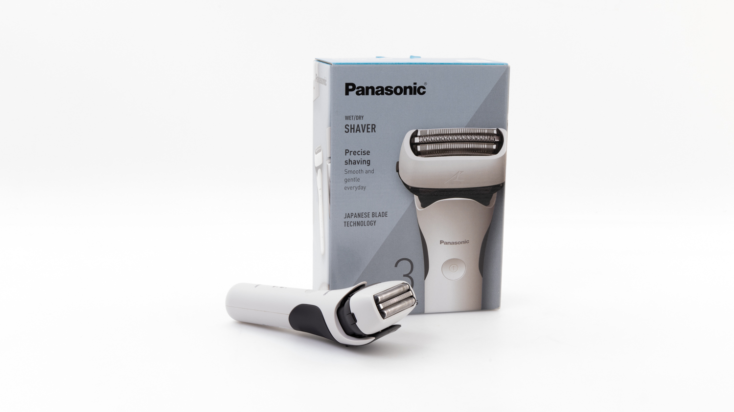 脱毛・除毛 Panasonic ES-LT2B-W WHITE Panasonic LAMDASH ES-LT2B-W White 3 Blade Men's Shaver