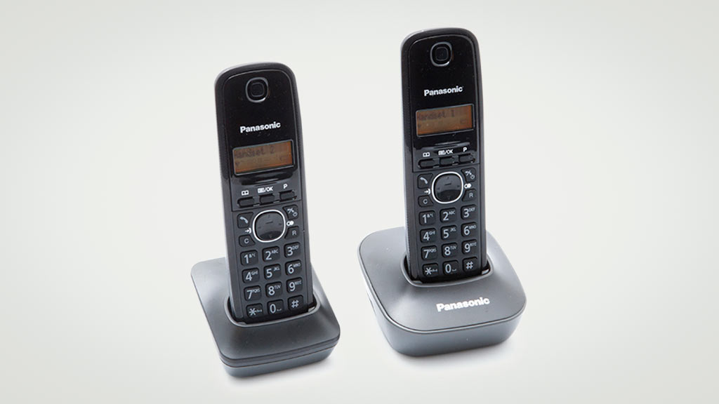 Panasonic KX-TG1612FRW Téléphone Duo sans fil DECT sans répondeur Blanc 