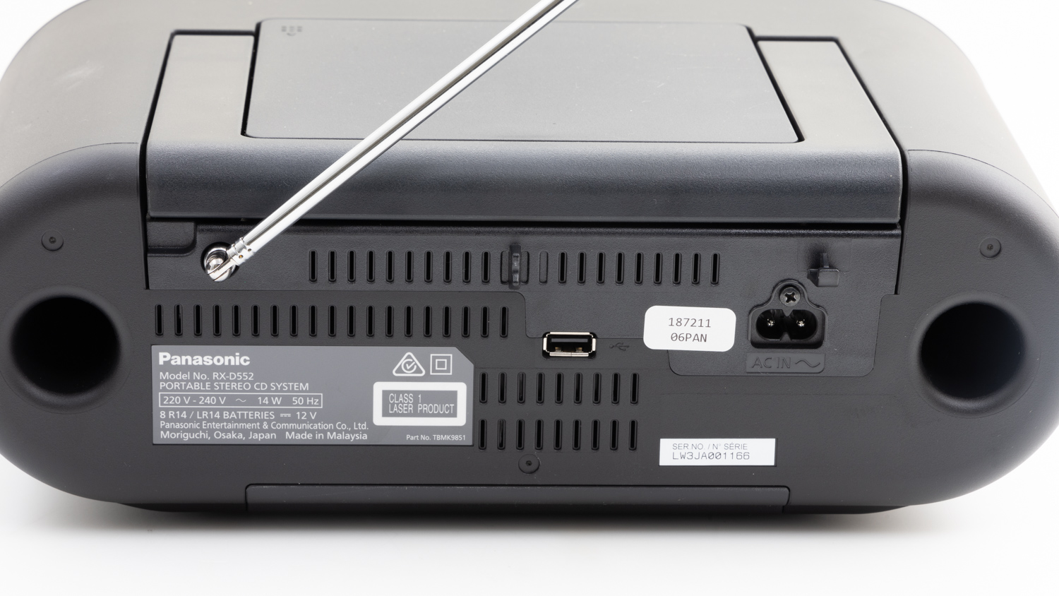 Panasonic RX-D552GN