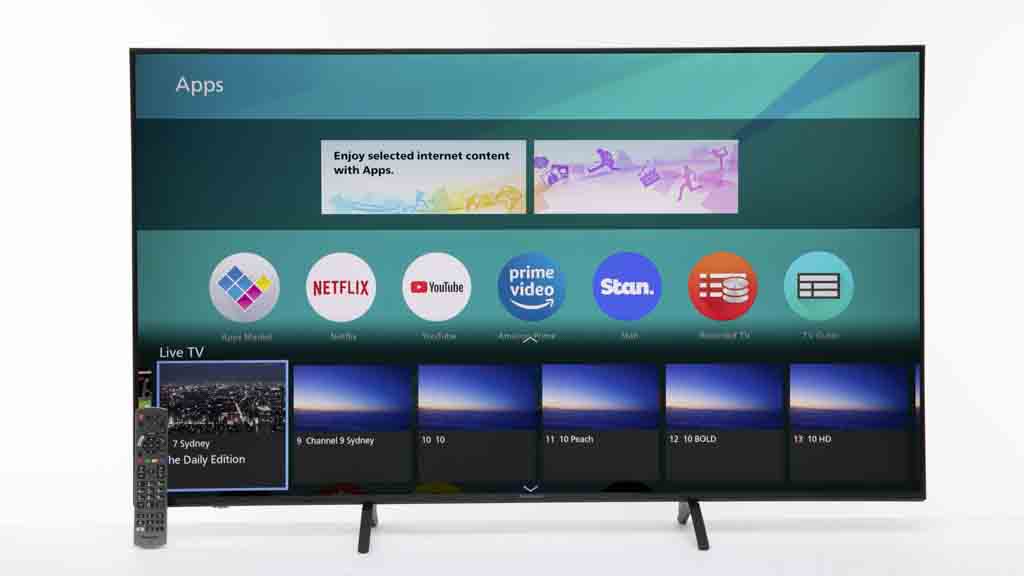 テレビ　Panasonic TH-55GX755 パナソニック、4Kダブルチューナーを内蔵した4Kビエラ「GX855