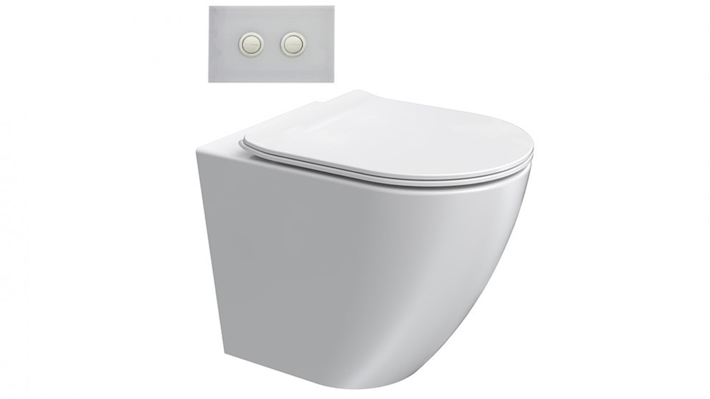 Mondella Rococo Rimless Back To Wall Toilet Suite Review Toilet CHOICE