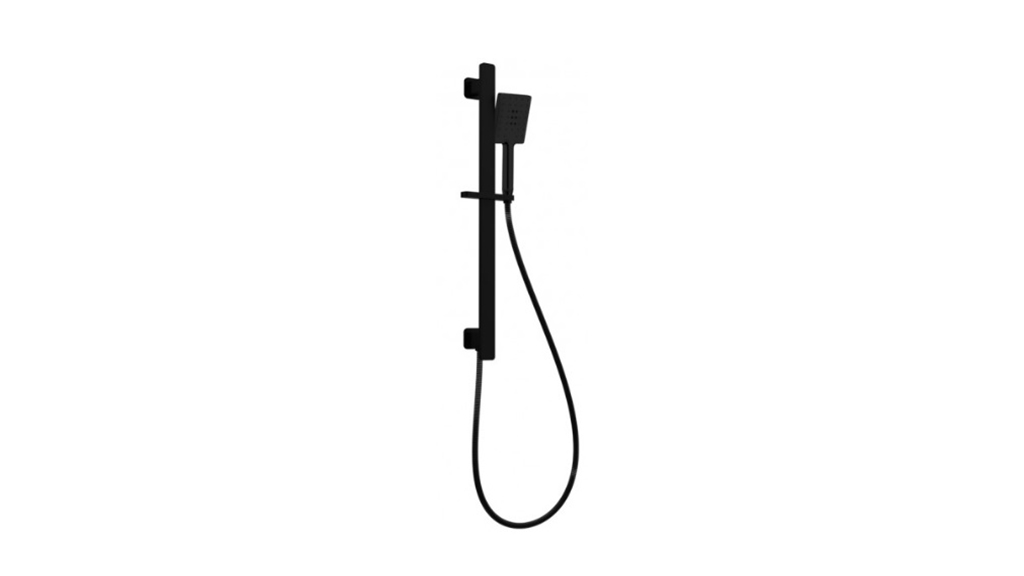 Parisi Quad II Sliding Rail with Hand Shower Matte Black HQ2.SR.02
