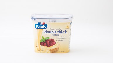 Pauls French Vanilla Double Thick Custard