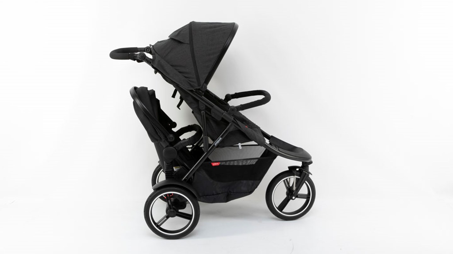 Phil & Teds Dash V6 with Double kit V6 Review | Double stroller | CHOICE