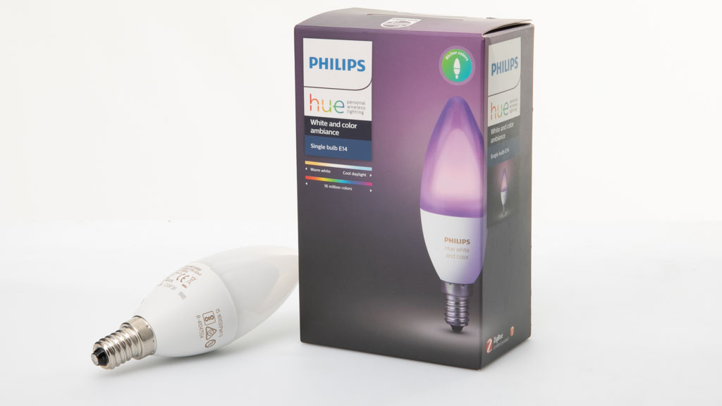 Philips Hue White and color ambiance candle E14