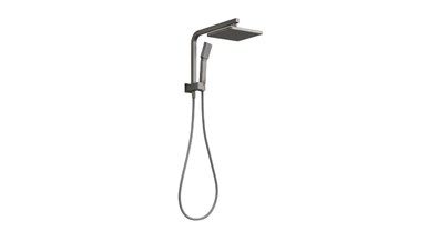 Phoenix Lexi Compact Twin Shower Gun Metal LE6510-30 review - CHOICE