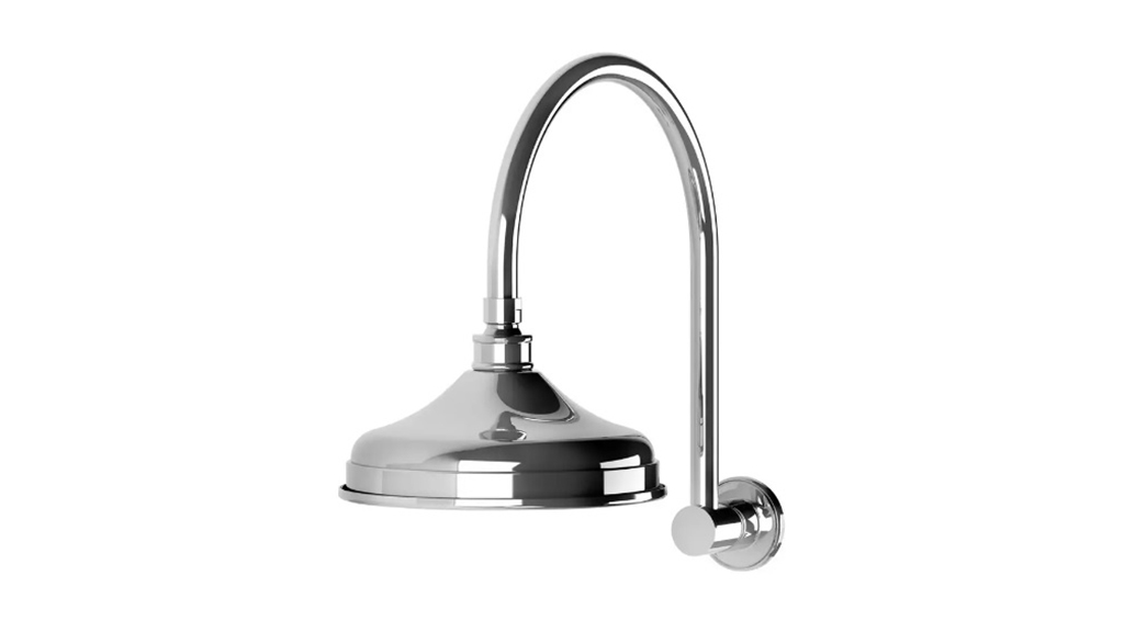 Phoenix Nostalgia Shower Arm + Rose Vintage Chrome NS125 CHR