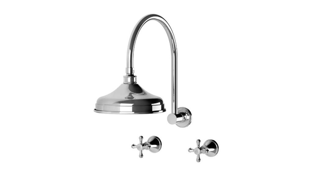 Phoenix Nostalgia Shower Set Chrome NS121 CHR