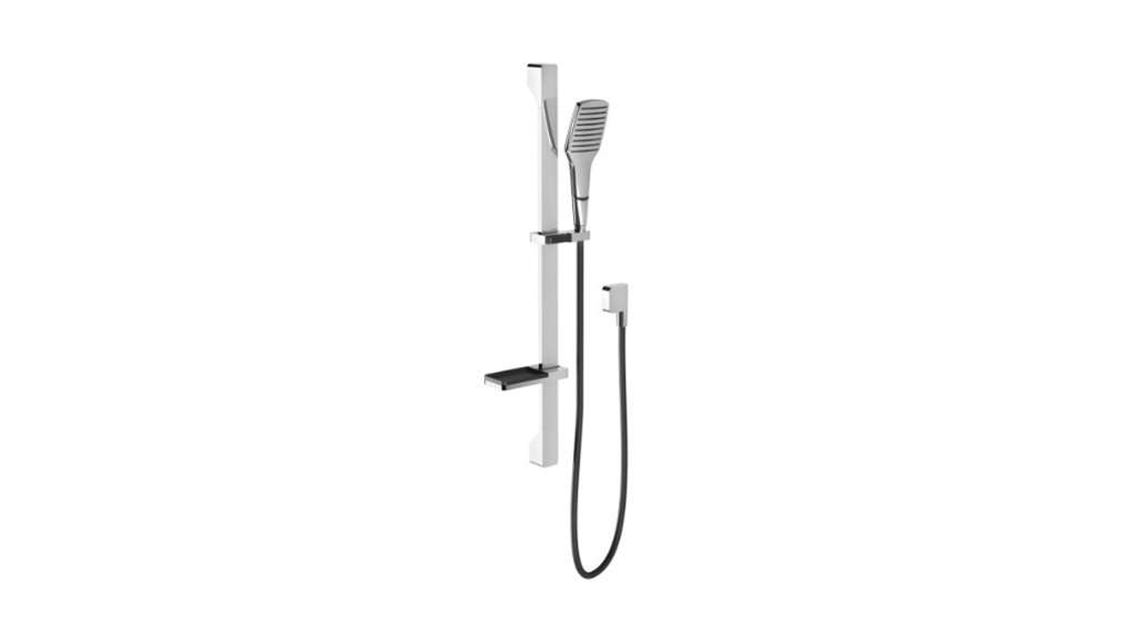 Phoenix NX Cape Rail Shower Chrome/Matte Black 605-6810-60 carousel image