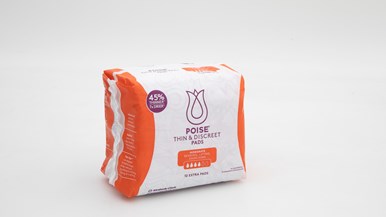 Poise Thin & Discreet Extra Pads