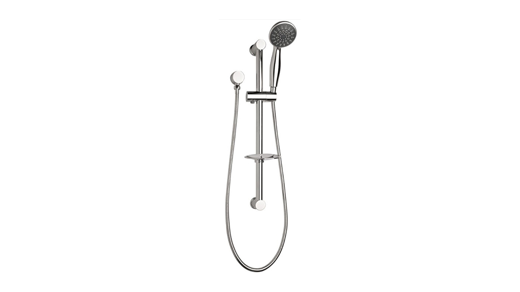 Posh Bristol Single Rail Shower 7 Function with Wall Water Inlet Chrome 9502122 carousel image