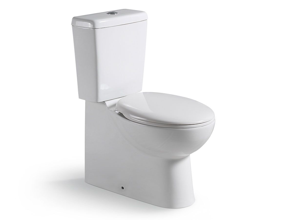 Posh Solus Square Close Coupled Back to Wall Bottom Inlet Toilet Suite