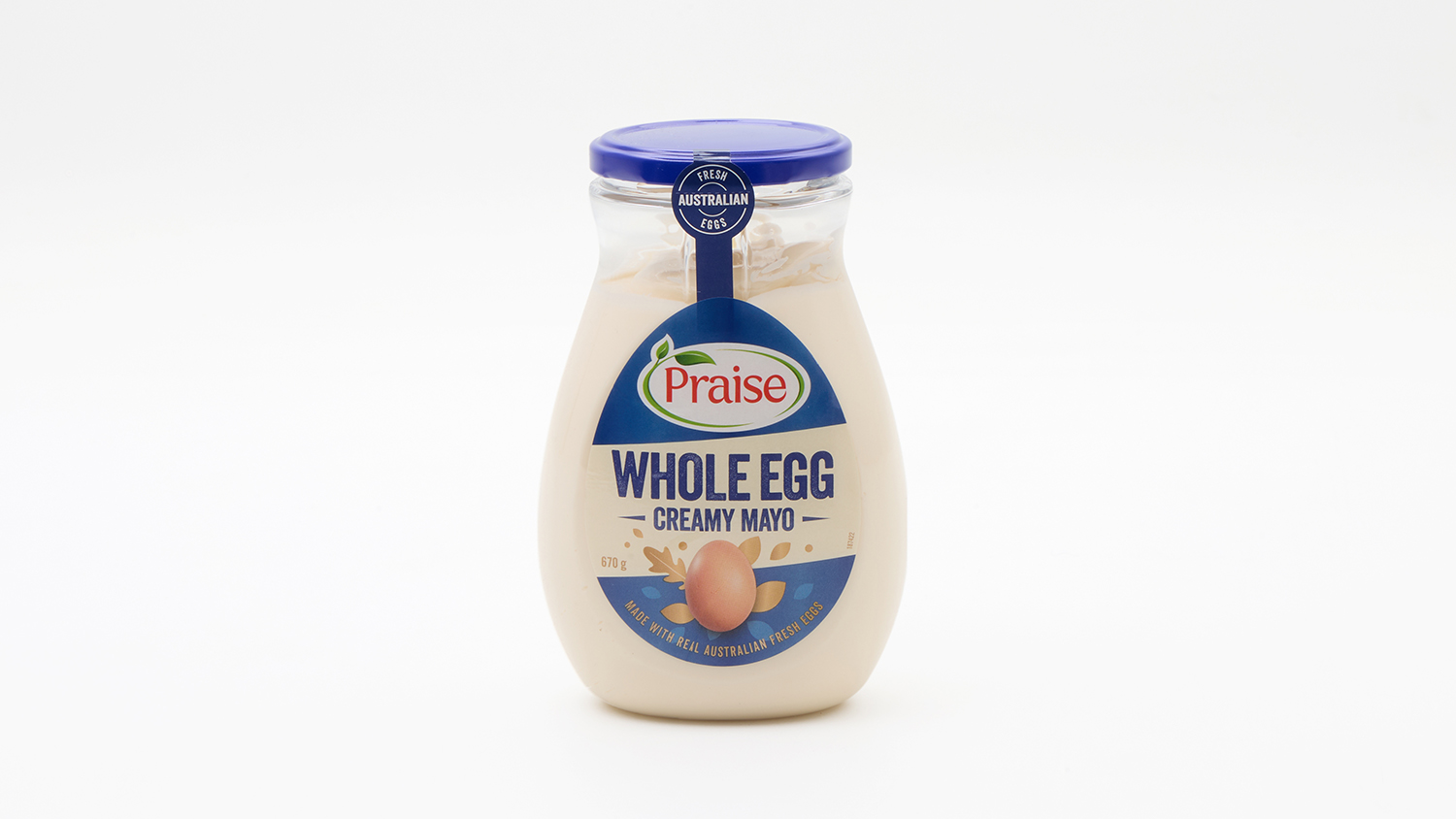 Praise   Whole Egg Creamy Mayo 670g