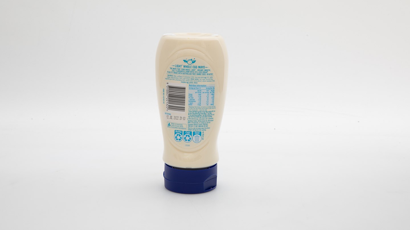 Praise Whole Egg Light Mayo Review Mayonnaise CHOICE