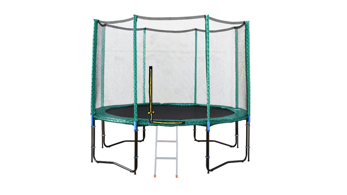 Premier Trampolines 10ft with net and ladder carousel image