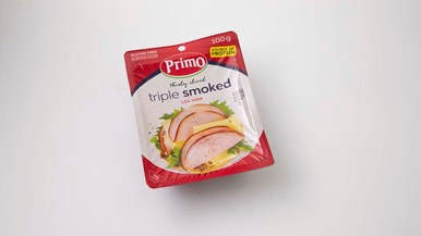 Primo Thinly sliced triple smoked leg ham