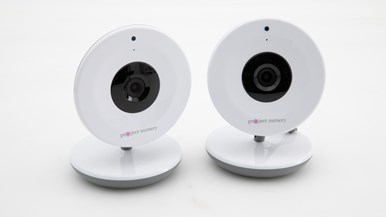Project Nursery PNM4N12 4.3u0022 Video Baby Monitor System with 2 Digital Zoom Cameras