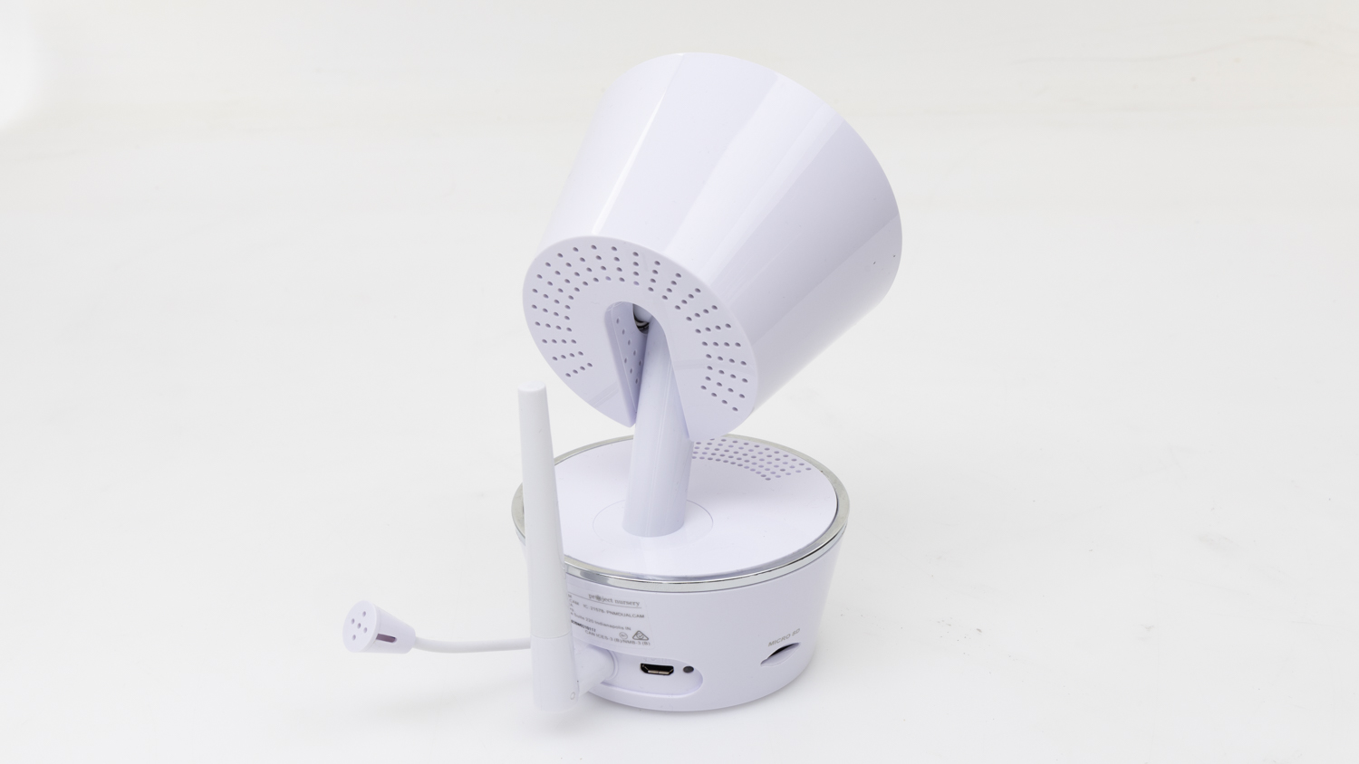 Project Nursery PNMDUAL5P HD Dual Connect Baby Monitor System with Wi-Fi viewing and dedicated touchscreen parent unit