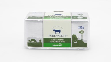 Pure Valley Organic Australian Butter Salted