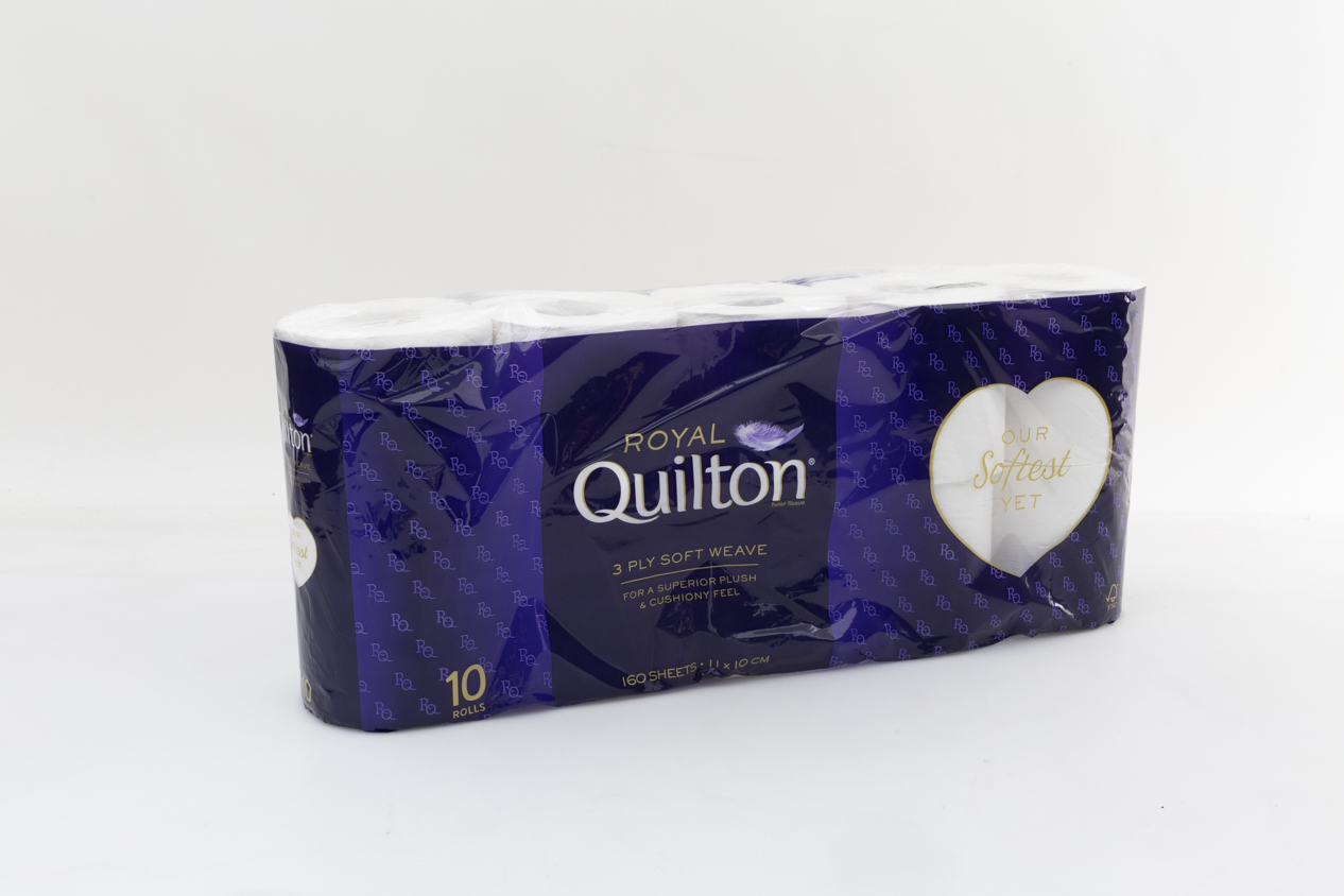 Quilton Royal Toilet Tissue 3 ply Soft Weave carousel image