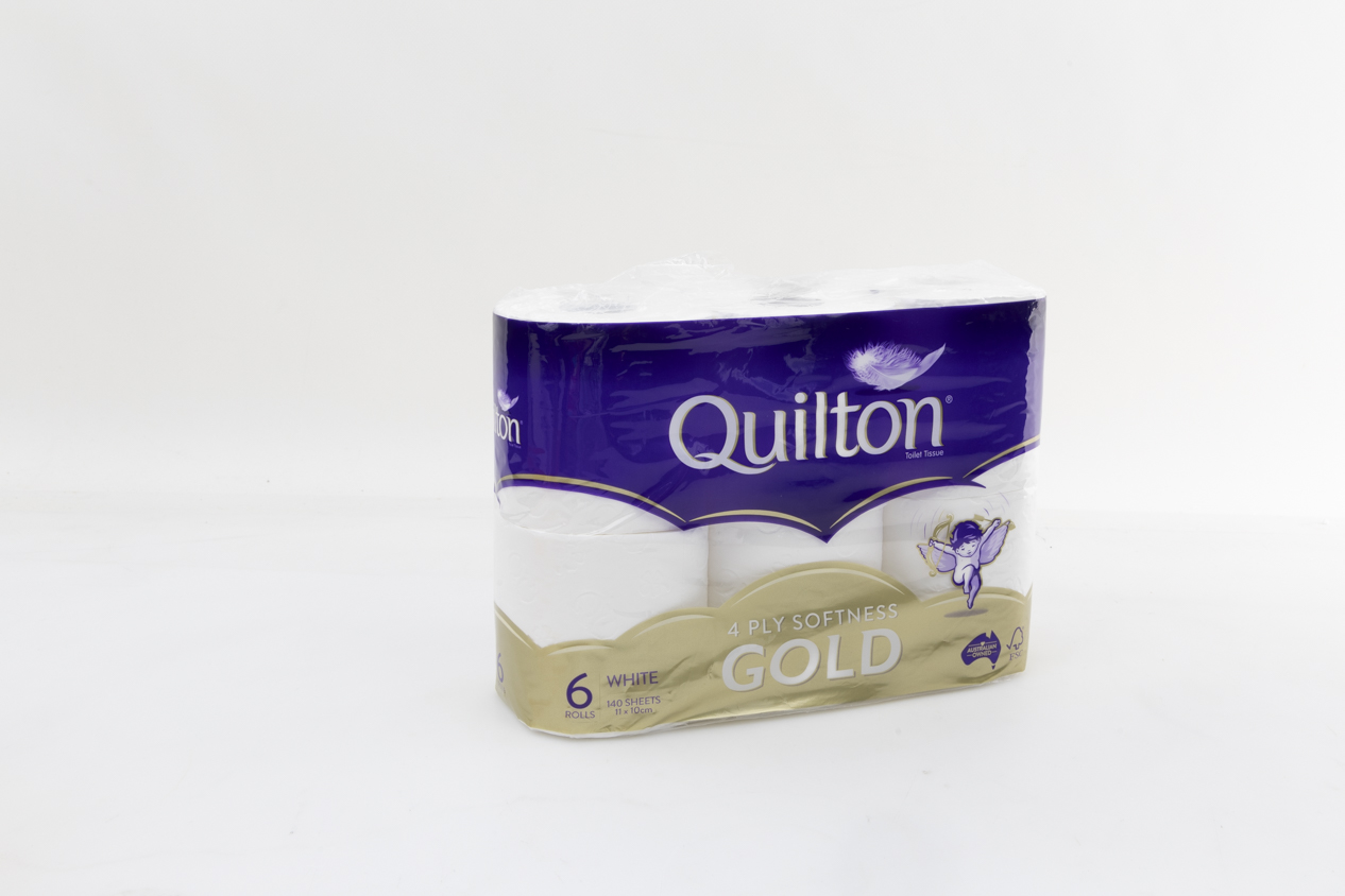 Quilton Toilet Tissue Gold 4 ply Softness carousel image