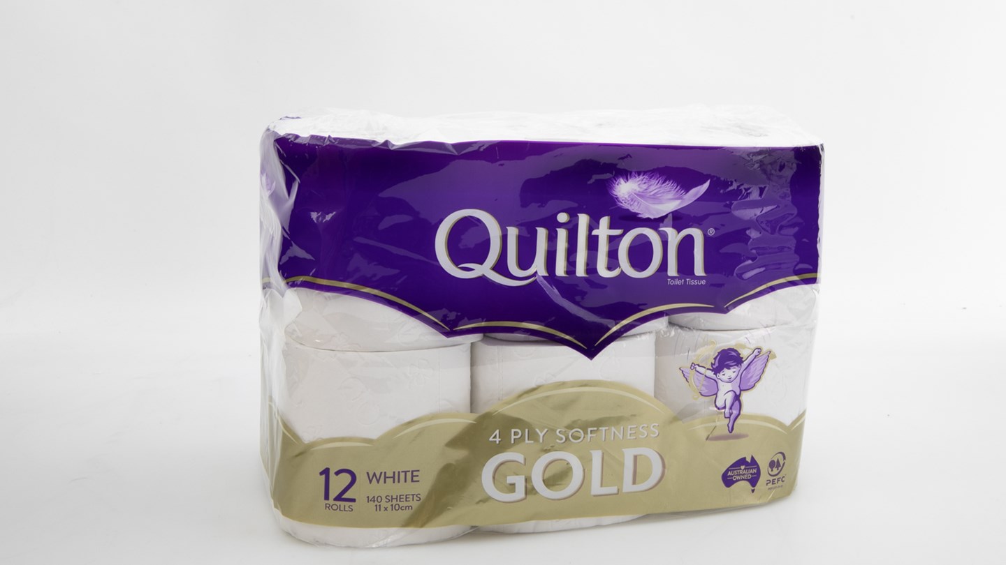 Aldi Confidence Hypoallergenic Quilted Softness Toilet Tissue 4 ply