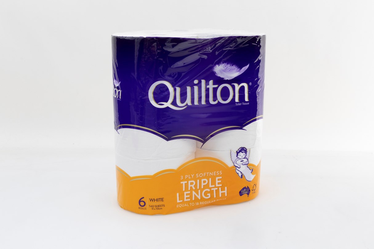 Quilton Toilet Tissue Double Length 3 ply Softness Prints Review