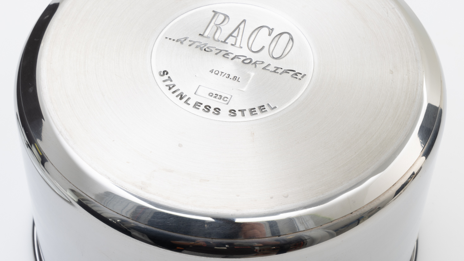 Raco Contemporary Stainless Steel 20cm Covered Saucepan 3.8Ltr