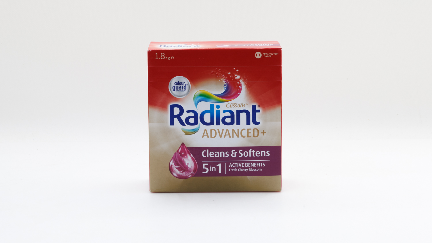 Radiant Advanced+ Cleans & Softens 5-In-1 Laundry Detergent Powder Front Loader