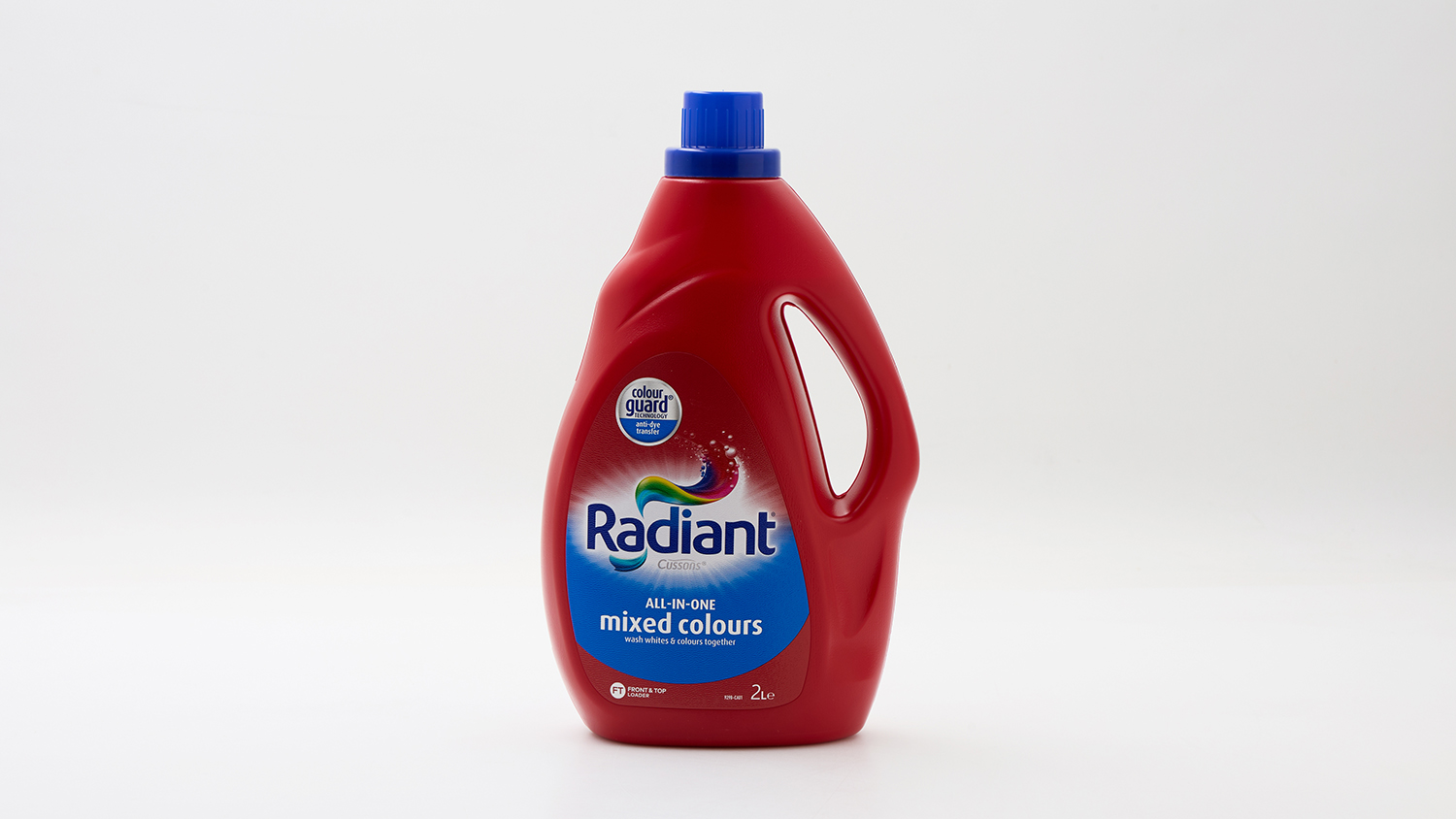 Image of Radiant All-In-One Mixed Colours Laundry Liquid Front Loader