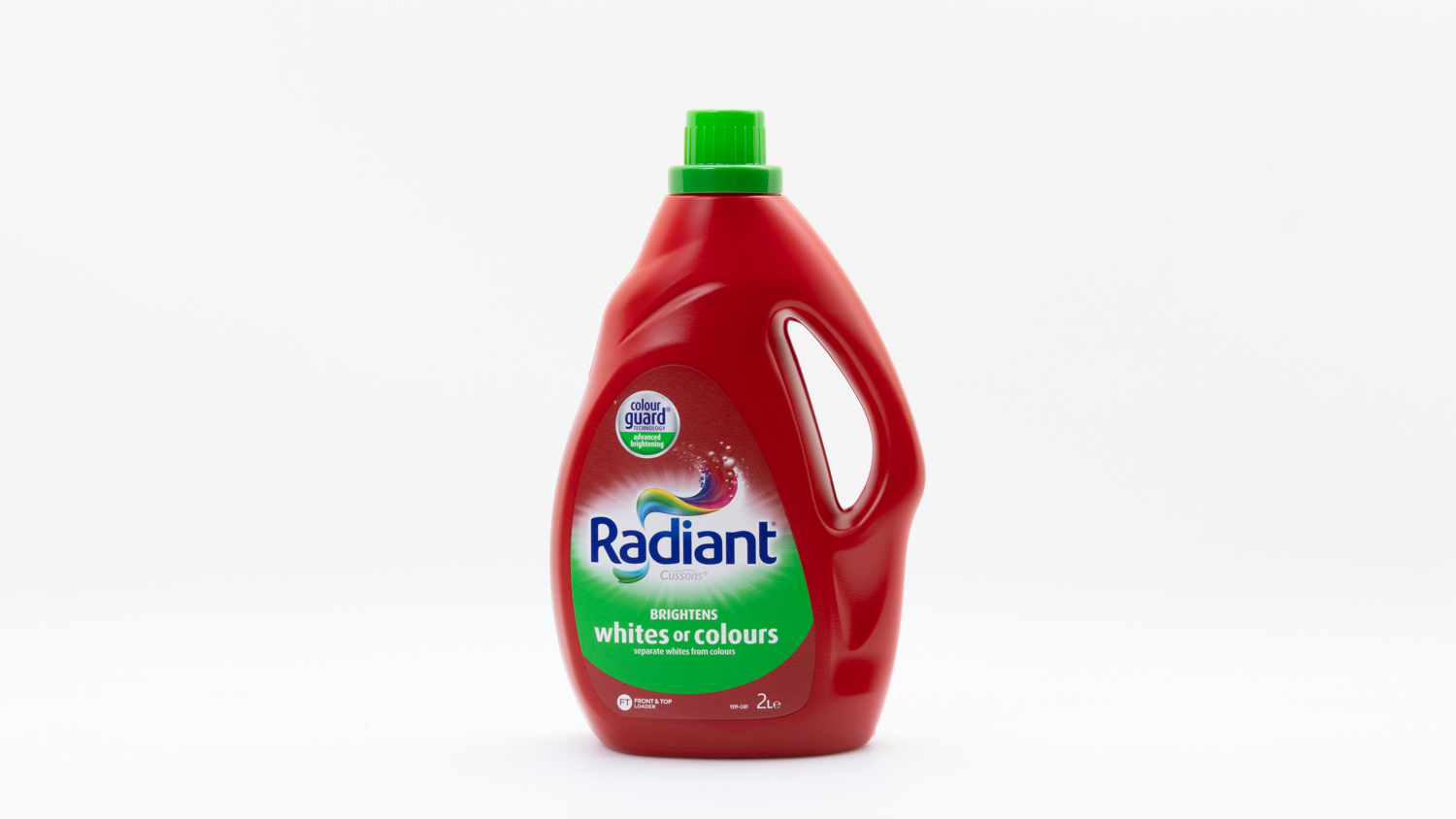 Radiant Brightens Whites or Colours Liquid Top Loader