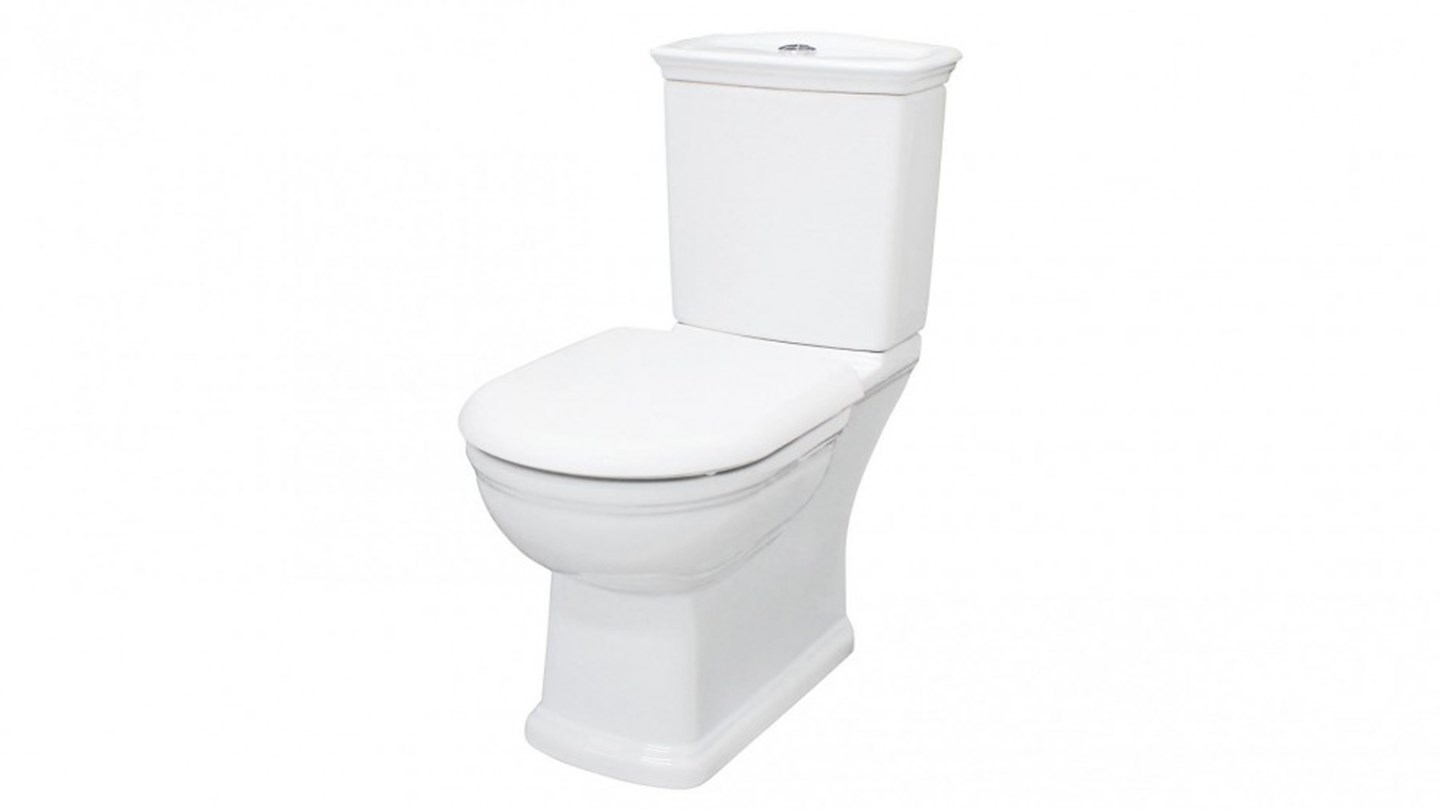 American Standard Square Overheight Close Coupled Back to Wall