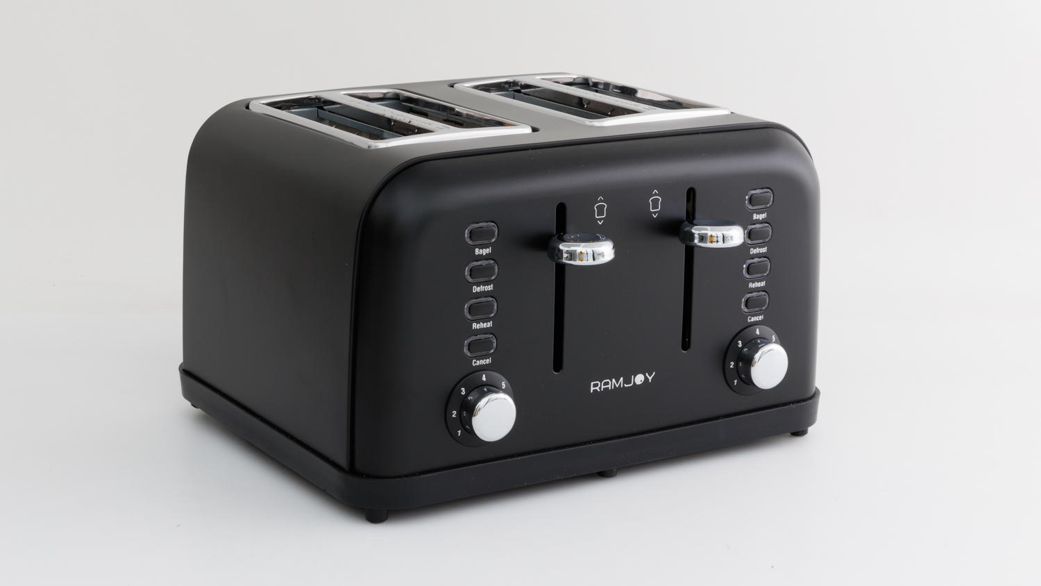 Ramjoy 4-Slice Toaster RT-140 BLK