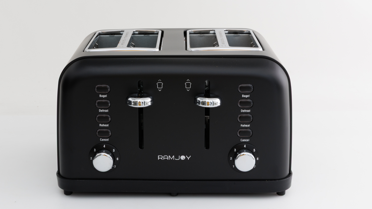 Ramjoy 4-Slice Toaster RT-140 BLK