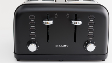 Ramjoy 4-Slice Toaster RT-140 BLK
