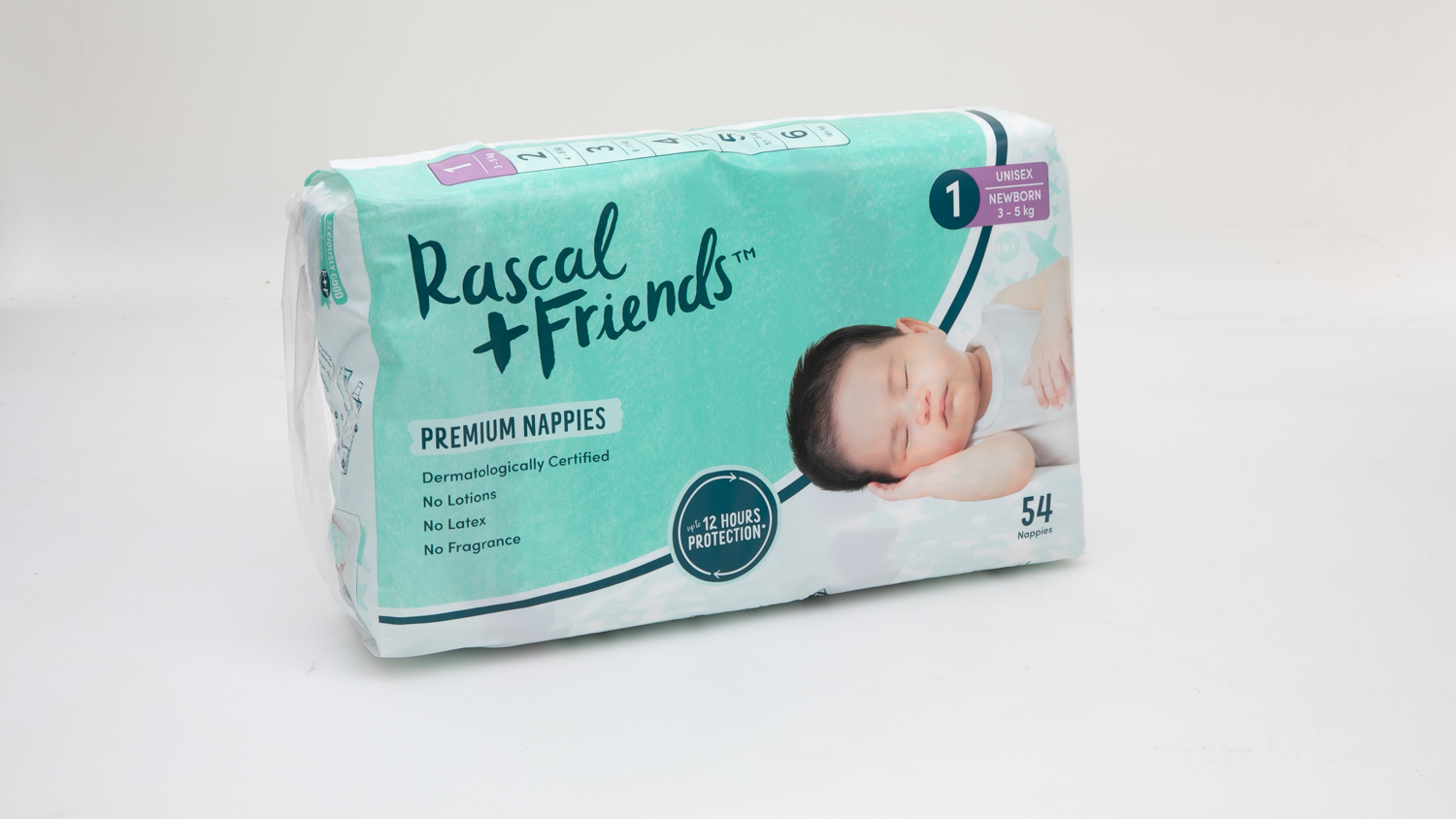 Rascal + Friends Premium Nappies Unisex Newborn Size 1 Review