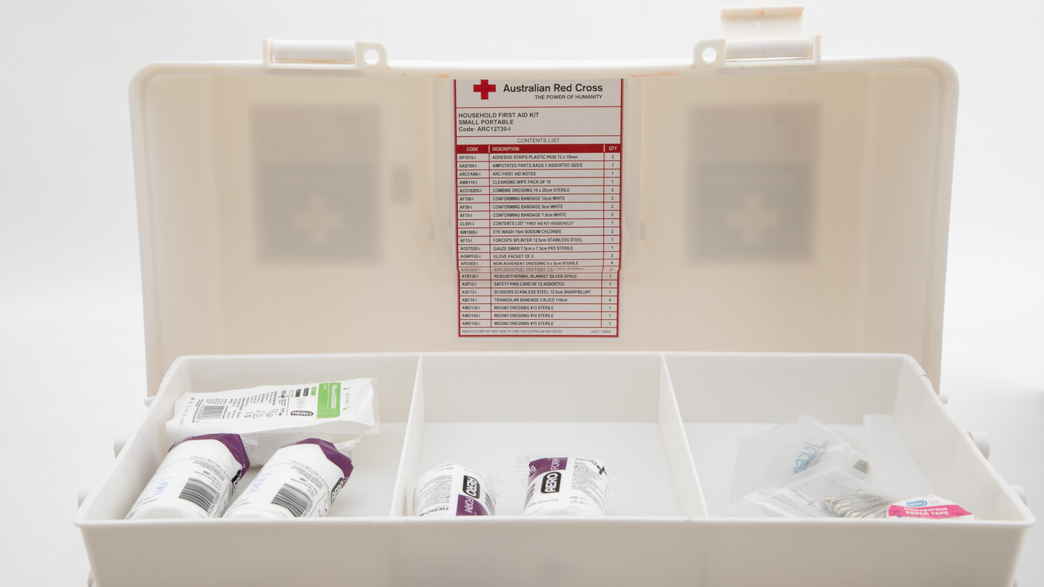 Red Cross Household First Aid Kit Review First aid kit CHOICE