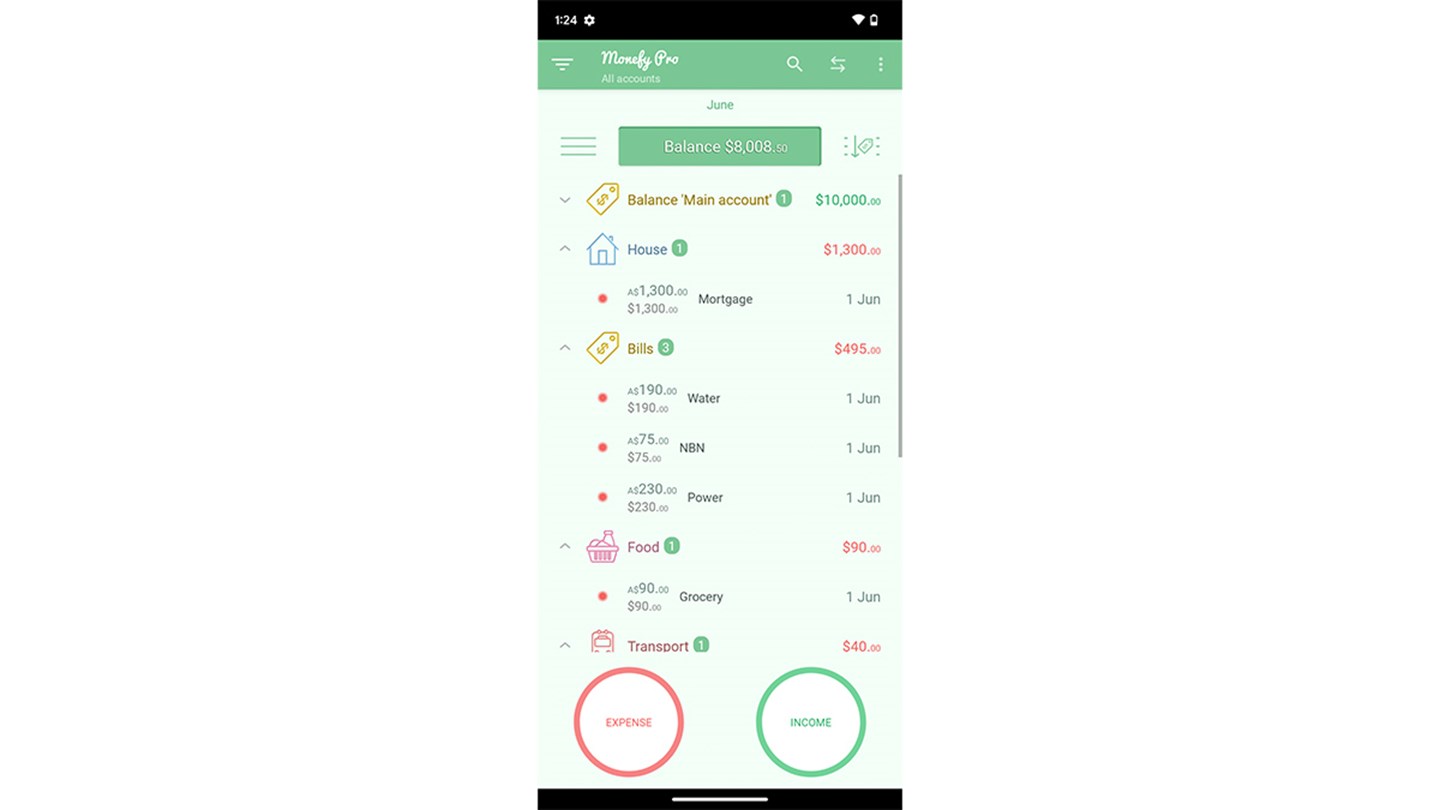 Reflectly Monefy Pro Review Budgeting app CHOICE