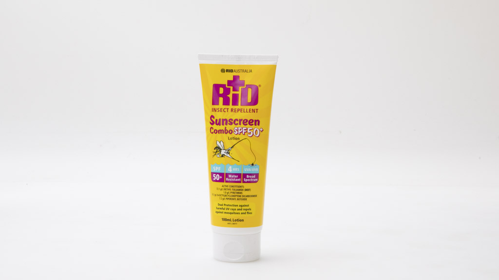 Rid Insect repellent & sunscreen combo SPF50 4 hours protection Lotion