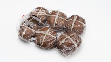 Ritchies Fine Food & Wine Merchants (IGA) Chocolate Hot Cross Buns