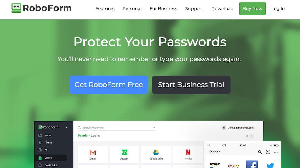 RoboForm Everywhere Review | Password manager | CHOICE
